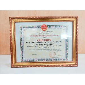 VIII. Giấy chứng nhận, bằng khen